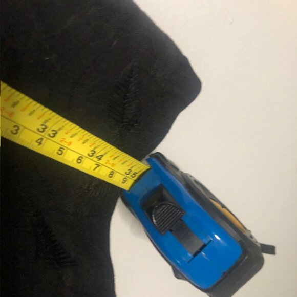 Long Sleeve Elegant Vintage Women's Fitted Black Cardigan Size S Button-Up - Picture 9 of 9